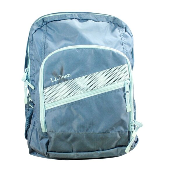 L.L. Bean Other - LL Bean Unisex Adult Weatherproof Nylon Deluxe Book Pack 37L Backpack Blue